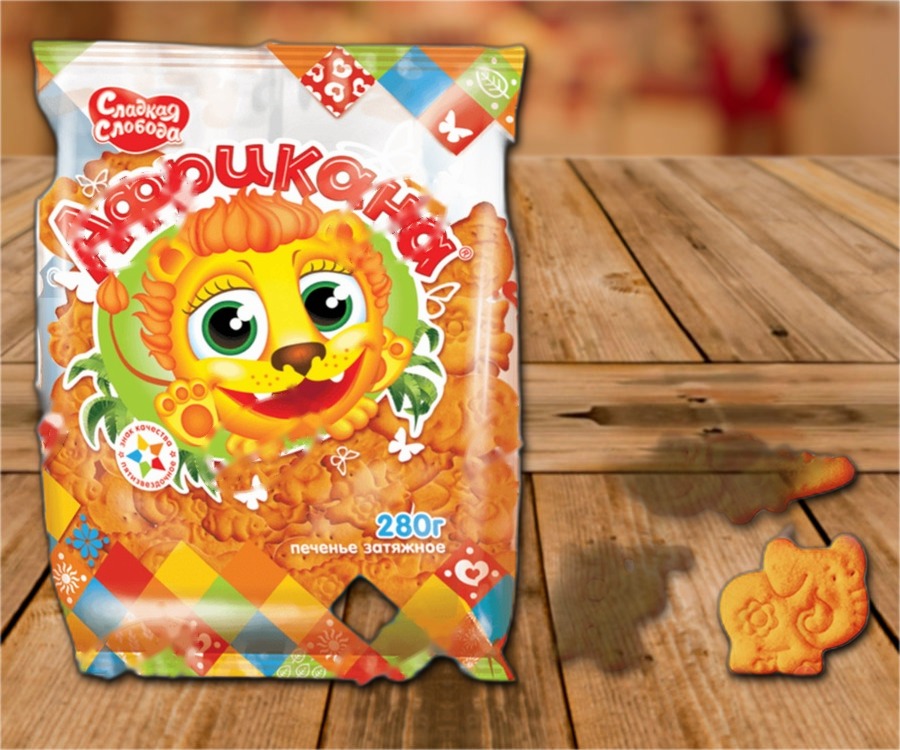 Sweet pasries afrika animal-shaped