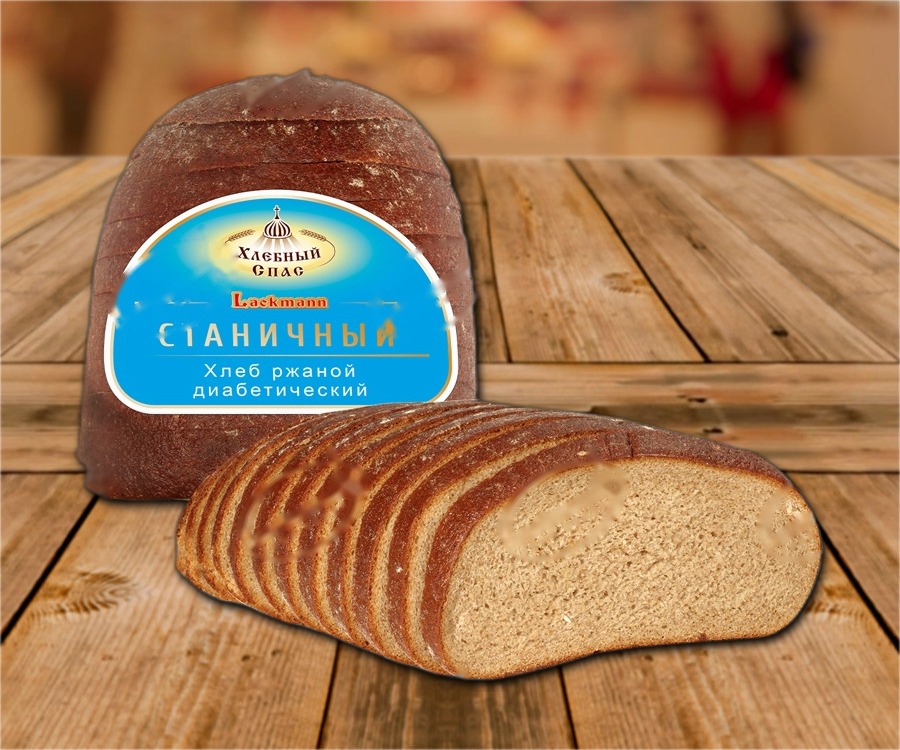 Rye bread, quick-frozen