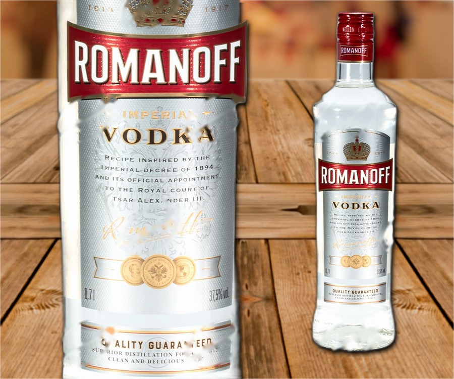 Vodka "Romanoff", 37,5%, 700ml