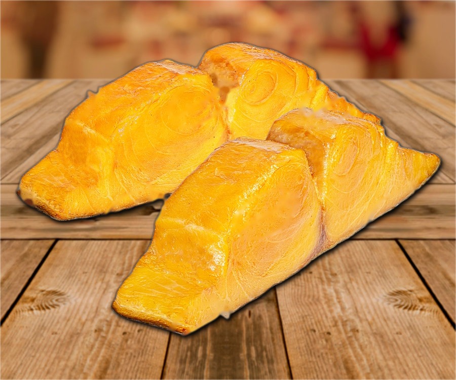 Escolar filet with skin, cold-smoked, frozen