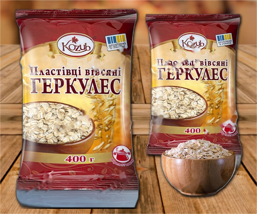 Oatmeal flakes "Hercules"