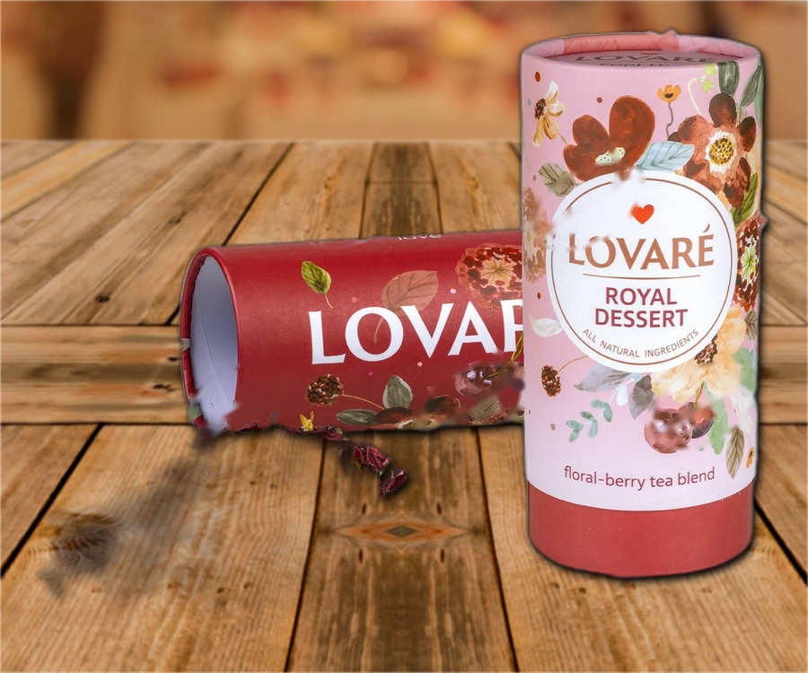 Fruit tea "royal dessert"
