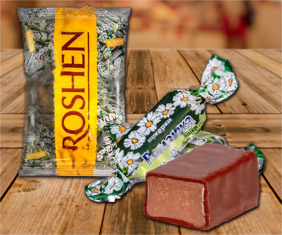 Pralines “Romashka Roshen”