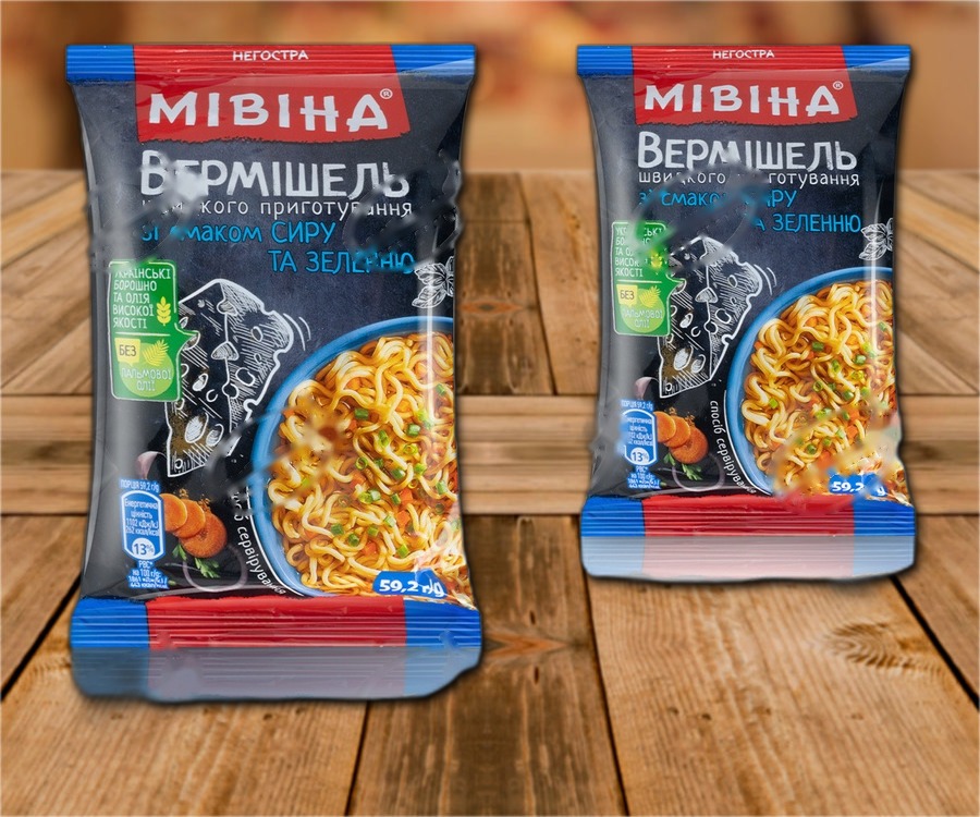 Instant noodles with cheese flavor