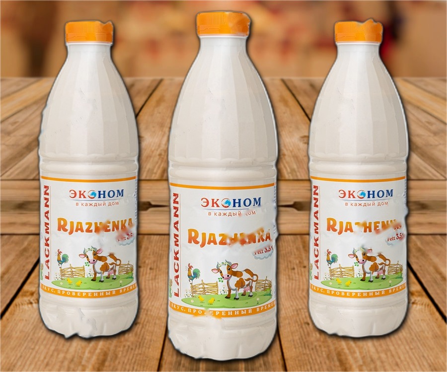 Yoghurt drink 3,5% fat in milk content