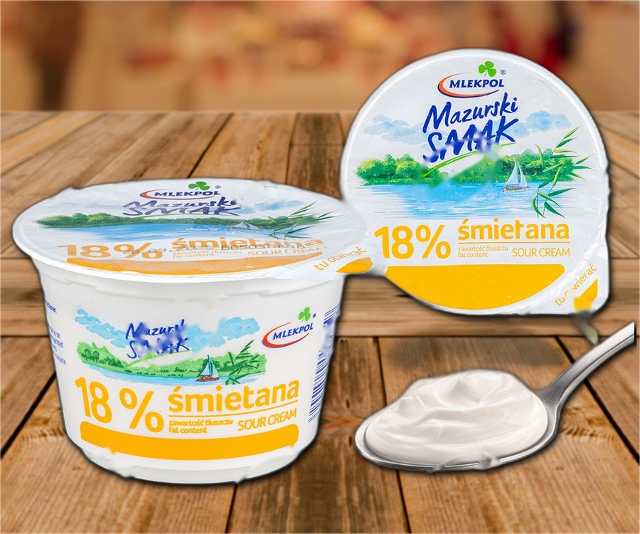Sour cream Mazurski Smak 18%