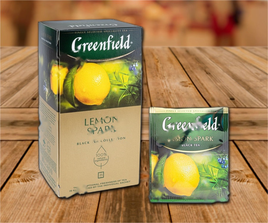 Black tea with lemon flavour (25 teabagx1,5g)