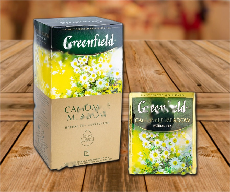 Herbal tea with chamomile blossoms (25 teabagx1,5g)
