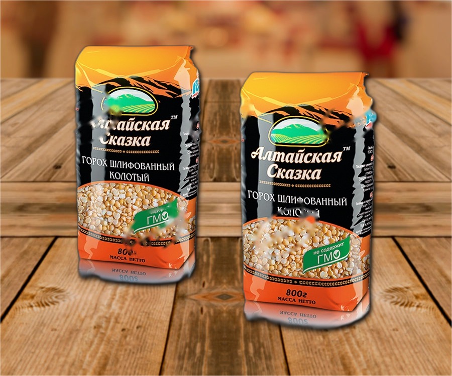 Milled split yellow peas