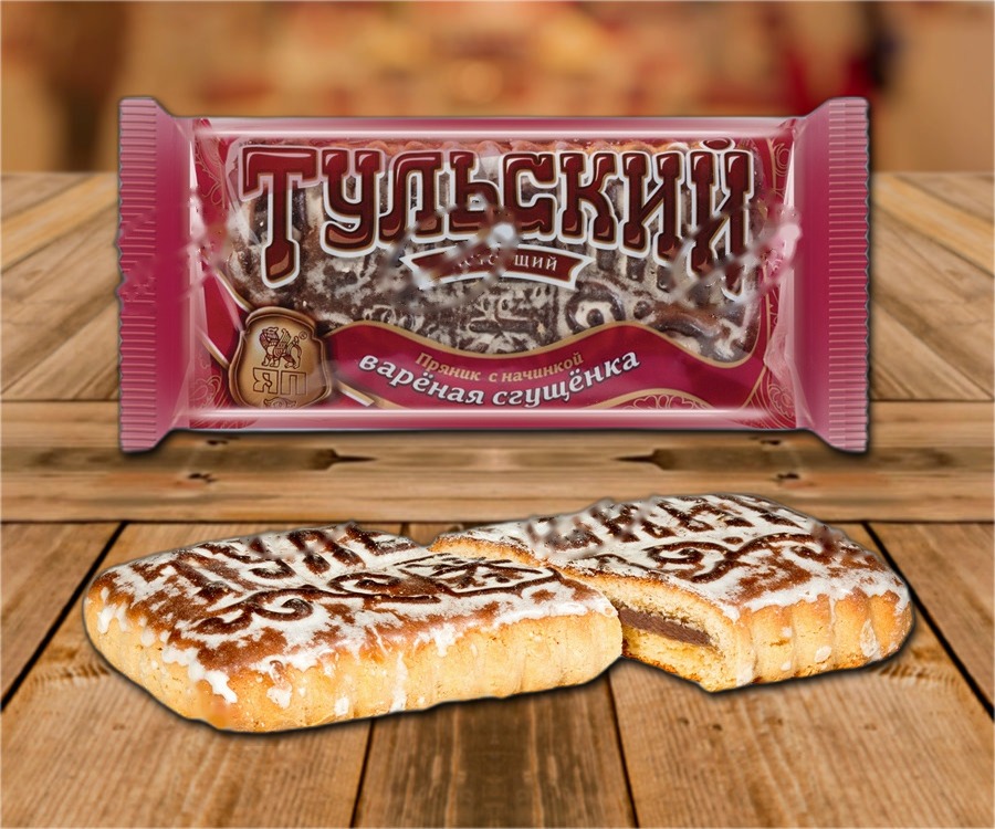 Sweet pastries with honey flavour and filling