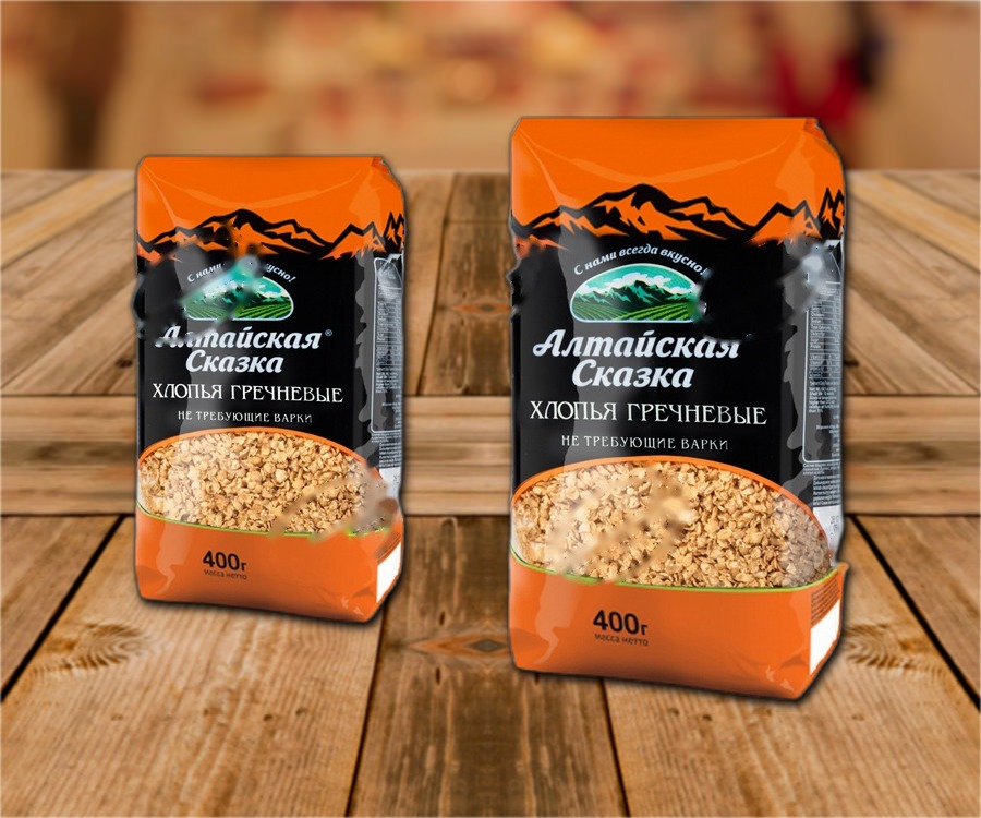 Buckwheat flakes