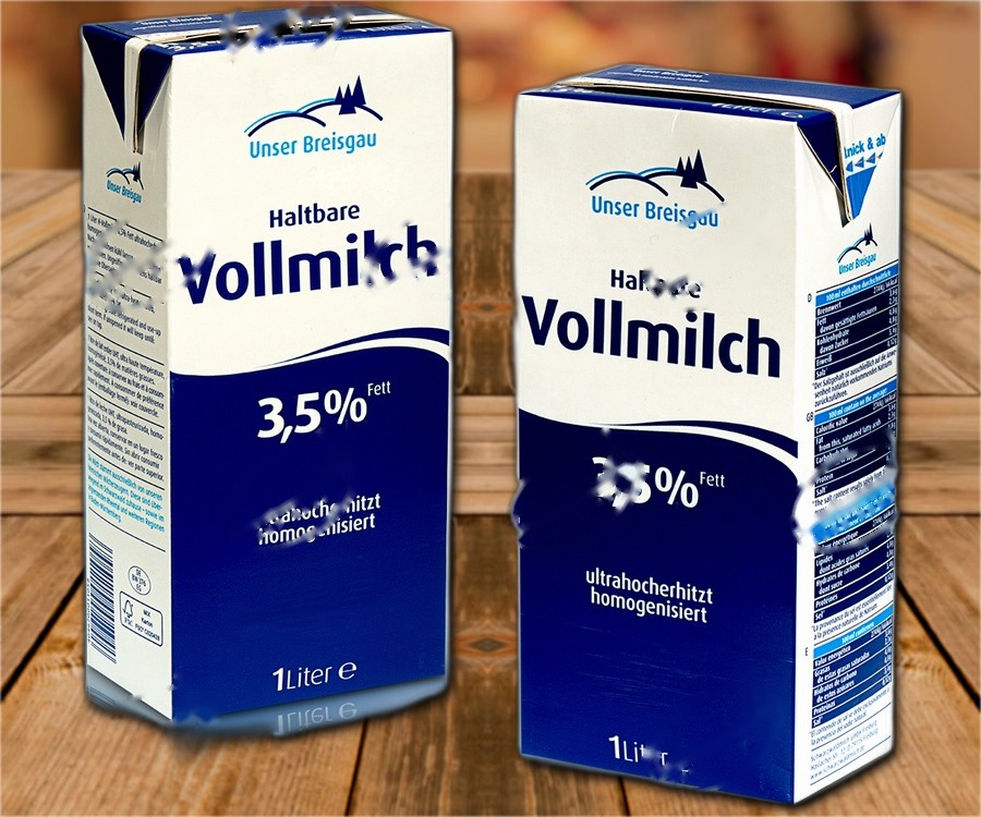Whole milk 3,5% fat