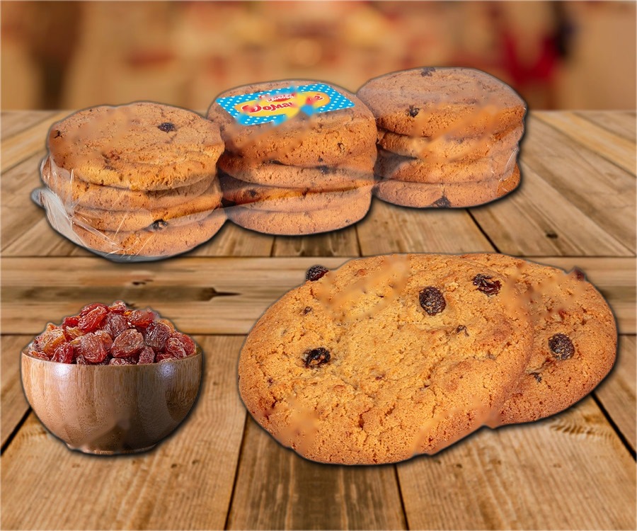 Oat biscuits raisins