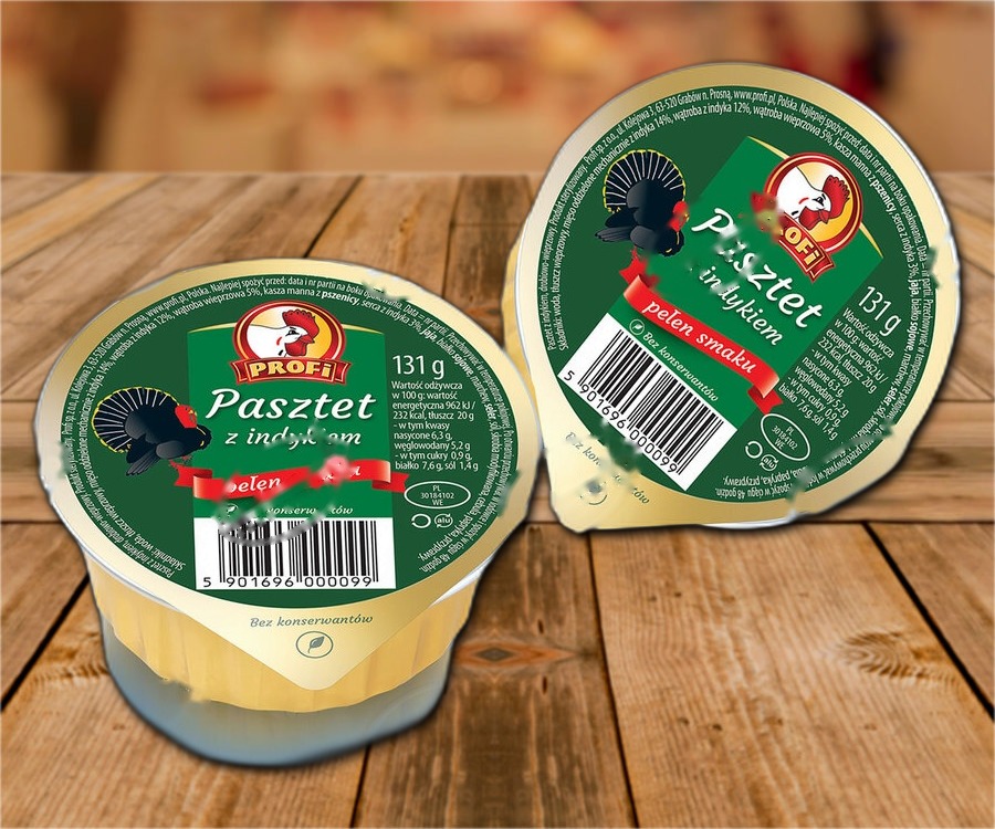 Chicken pate with turkey