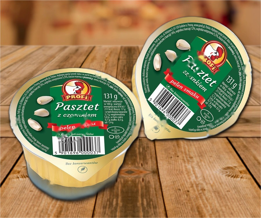Chicken paste with garlic