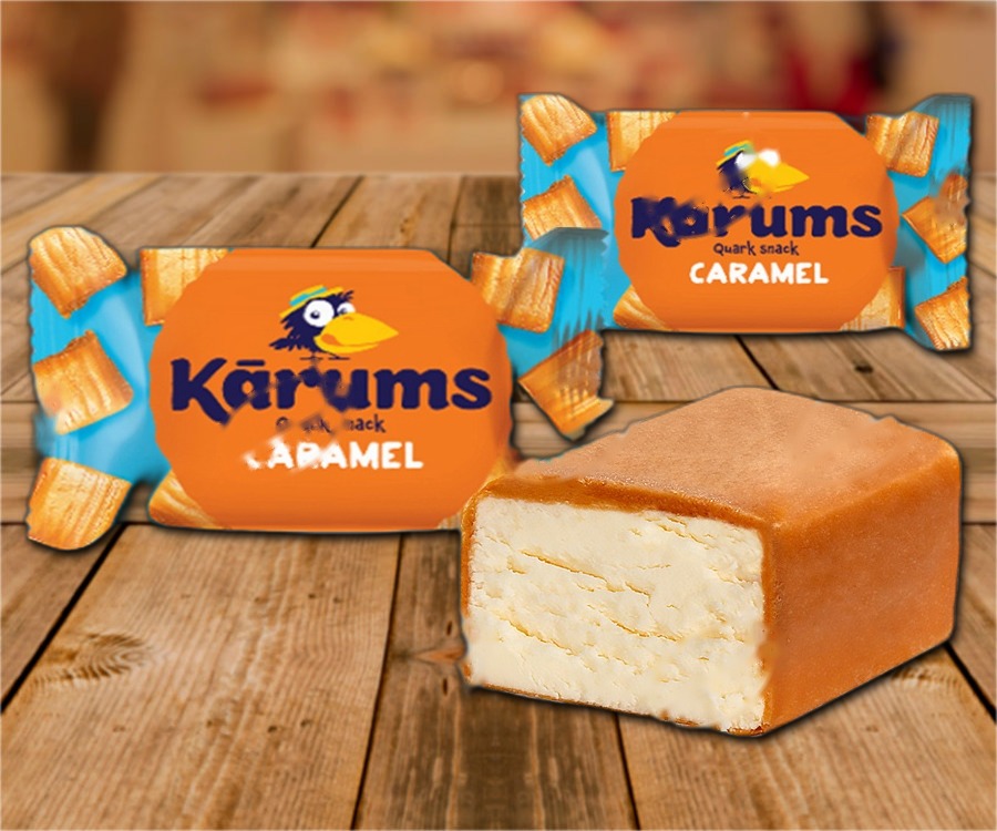 Curd Bars caramel