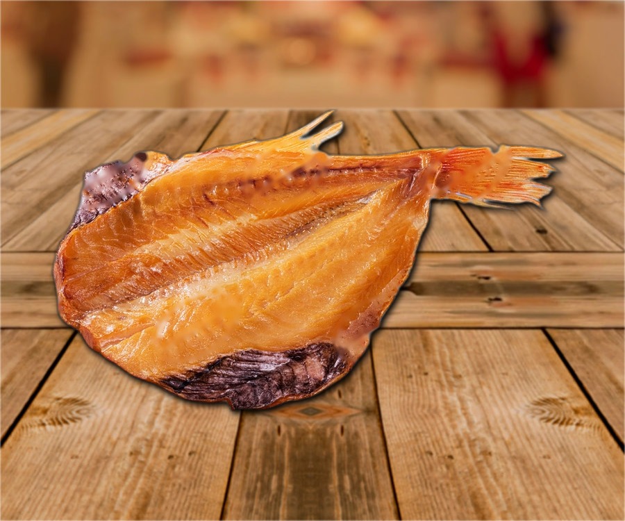 Red perch (Sebastes norvegicus), cold smoked, deep frozen