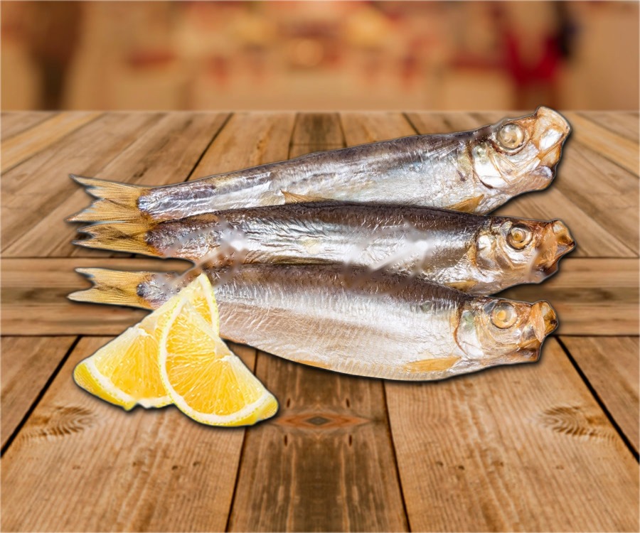 Sprats cold-smoked (lat. Sprattus sprattus), deep frozen