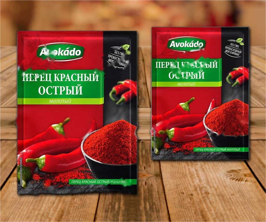 Hot ground paprika
