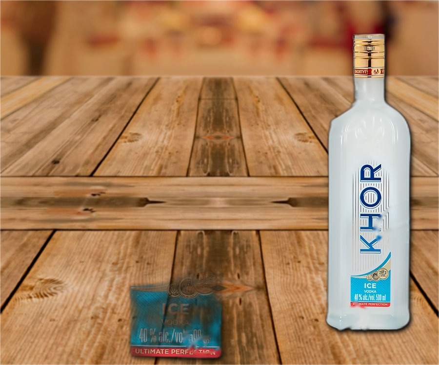 Vodka "Khortytsa Ice", 40%, 500ml