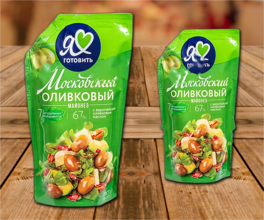 Mayonnaise Moscow Provencal Olive, 67% 390ml (Moskowskij Provansal)
