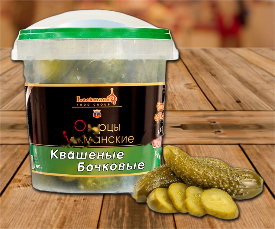 Pickled cucumbers 1100ml