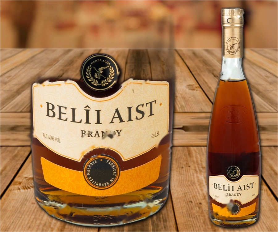 Brandy "Belyj Aist", 40%, 500ml