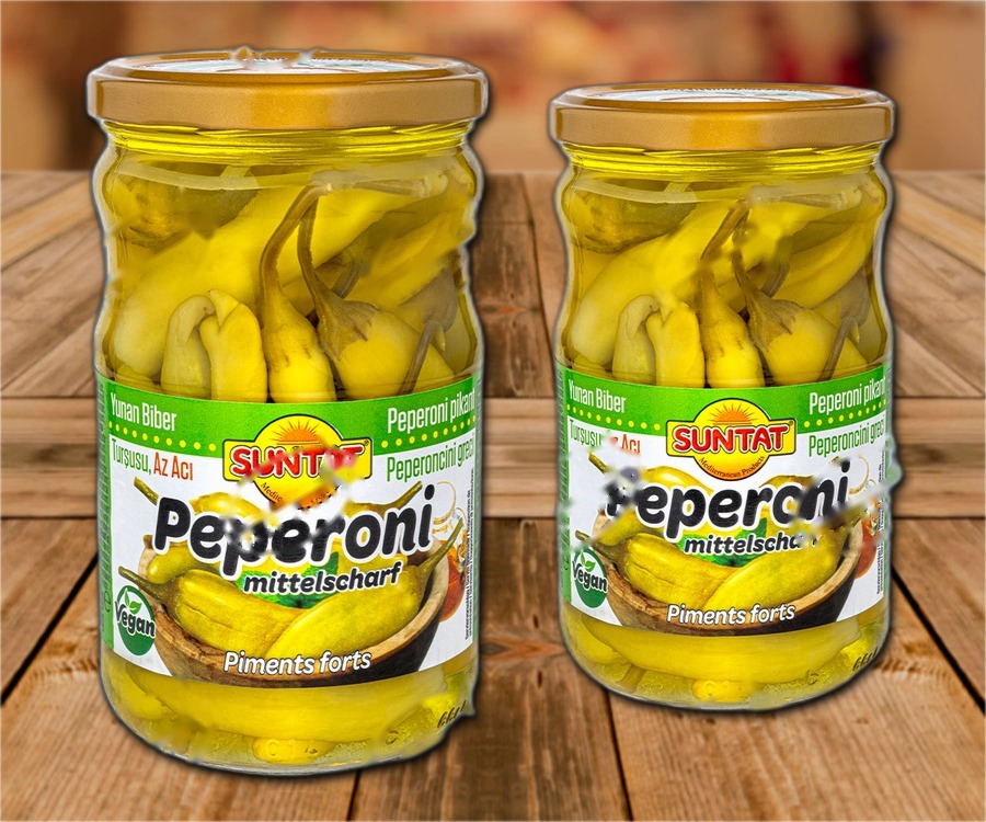 Peperoni Greek, 630g, 660ml (ATG 315g)