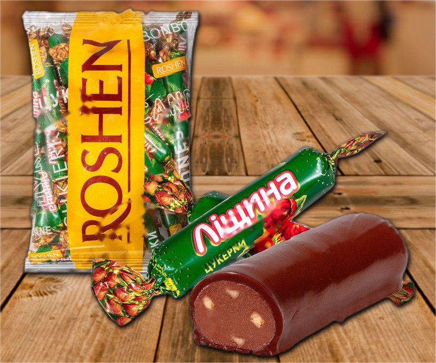 Pralines "Leschina" in chocolate glaze