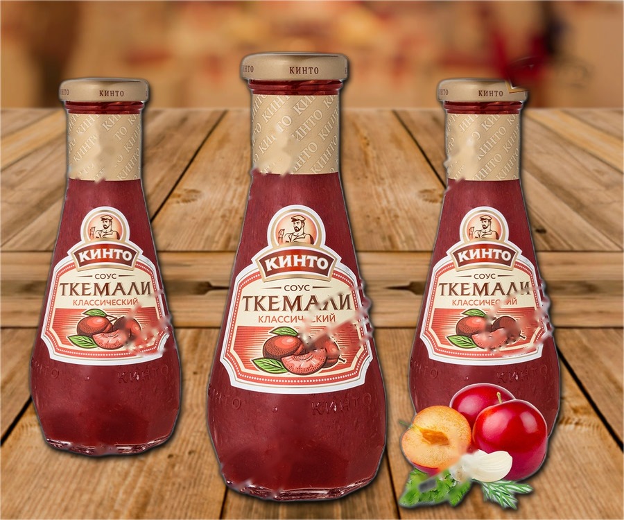 Sauce made from red cherry plums, 280ml