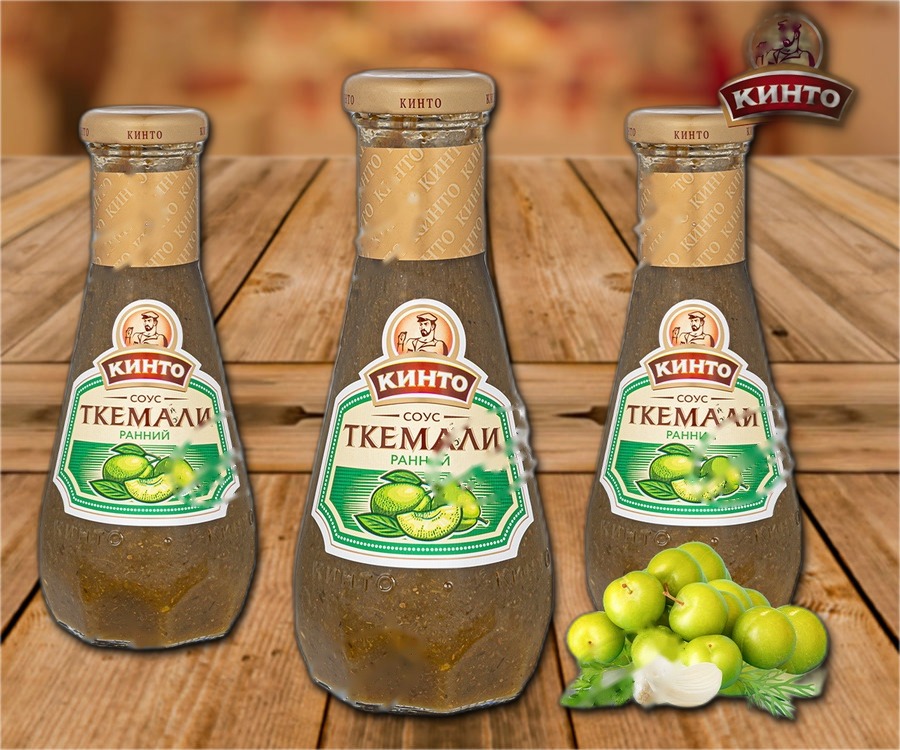Sauce made from green cherry plums, 280ml