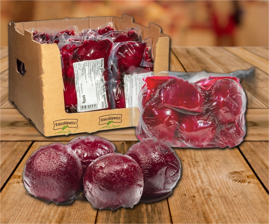 Beetroot, peeled, pasteurised
