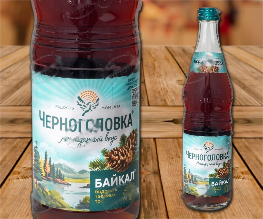 Lemonade "Bajkal", carbonated drink, 1000ml