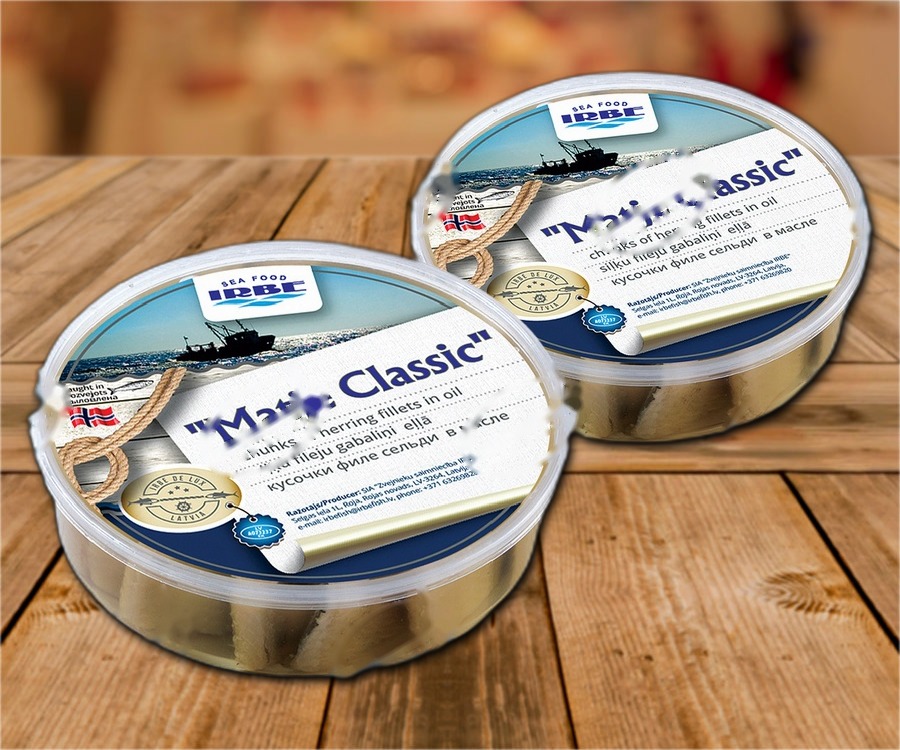Herring fillet pieces "Matje Classic" in oil