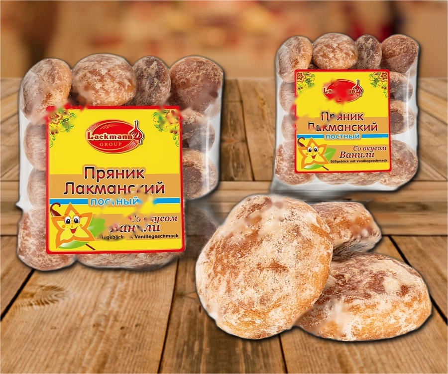 Biscuits with vanilla flavour