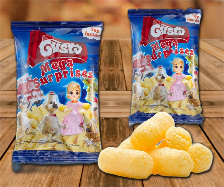 Sweet Corn Sticks with surprise