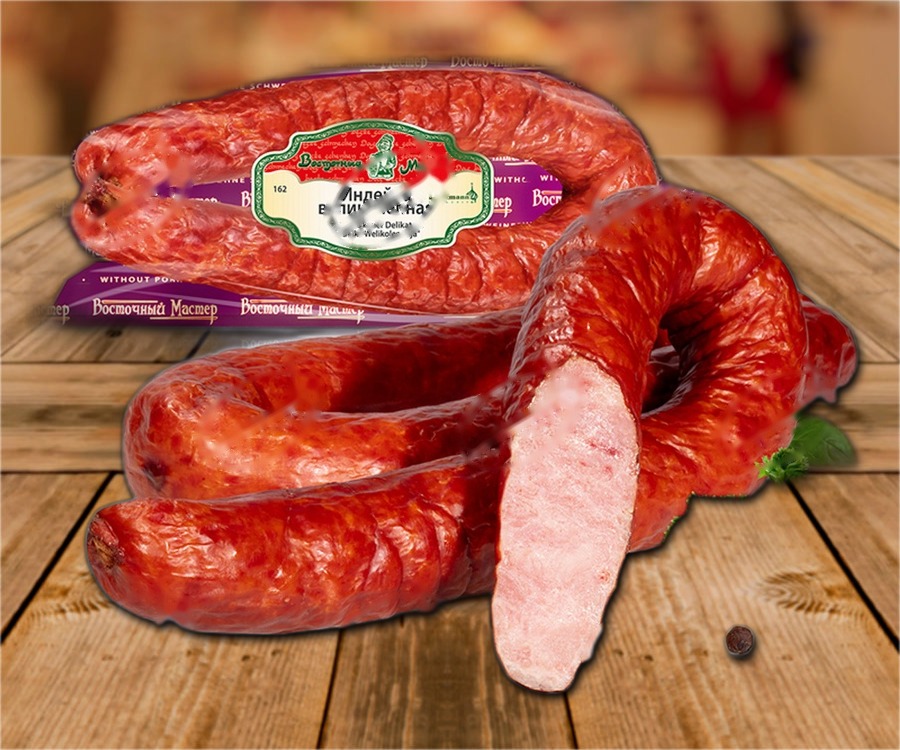 Turkey cracow sausage "Indejka Velikolepnaja"