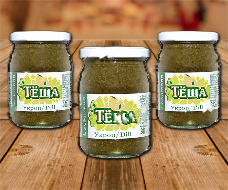 Preparation made from dill
