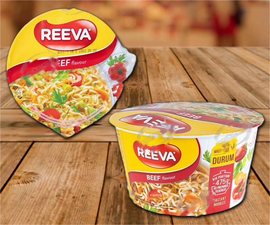 instant noodles with beef flavour
