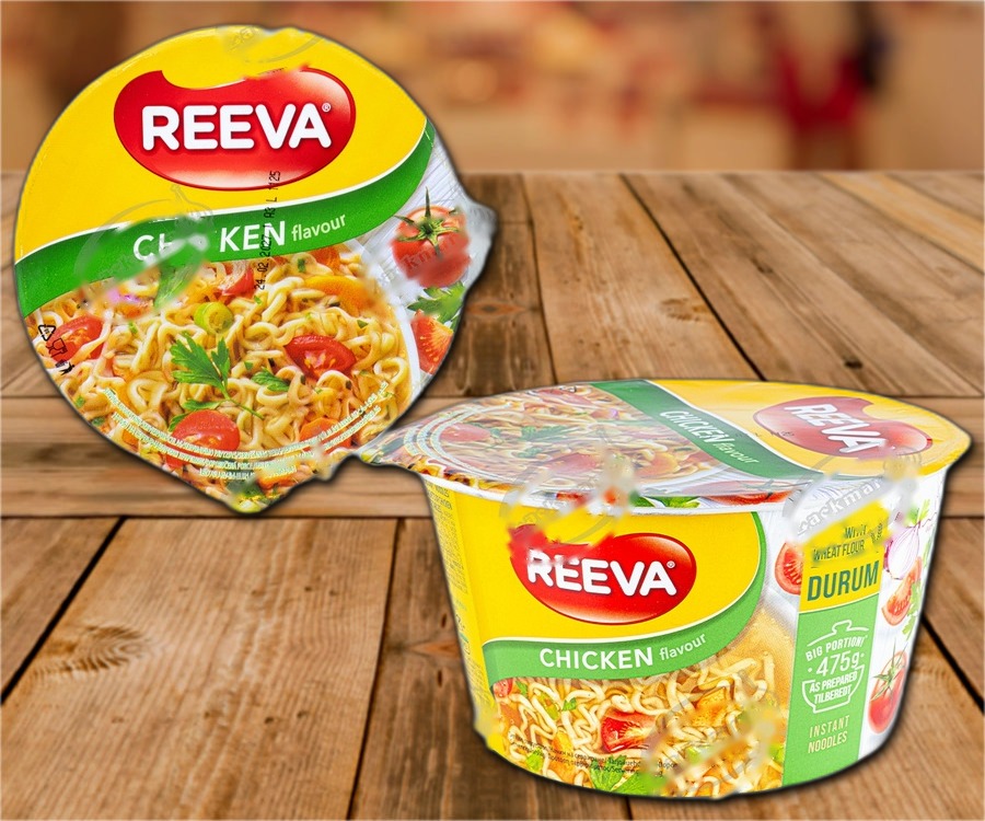 instant noodles with chicken flavour