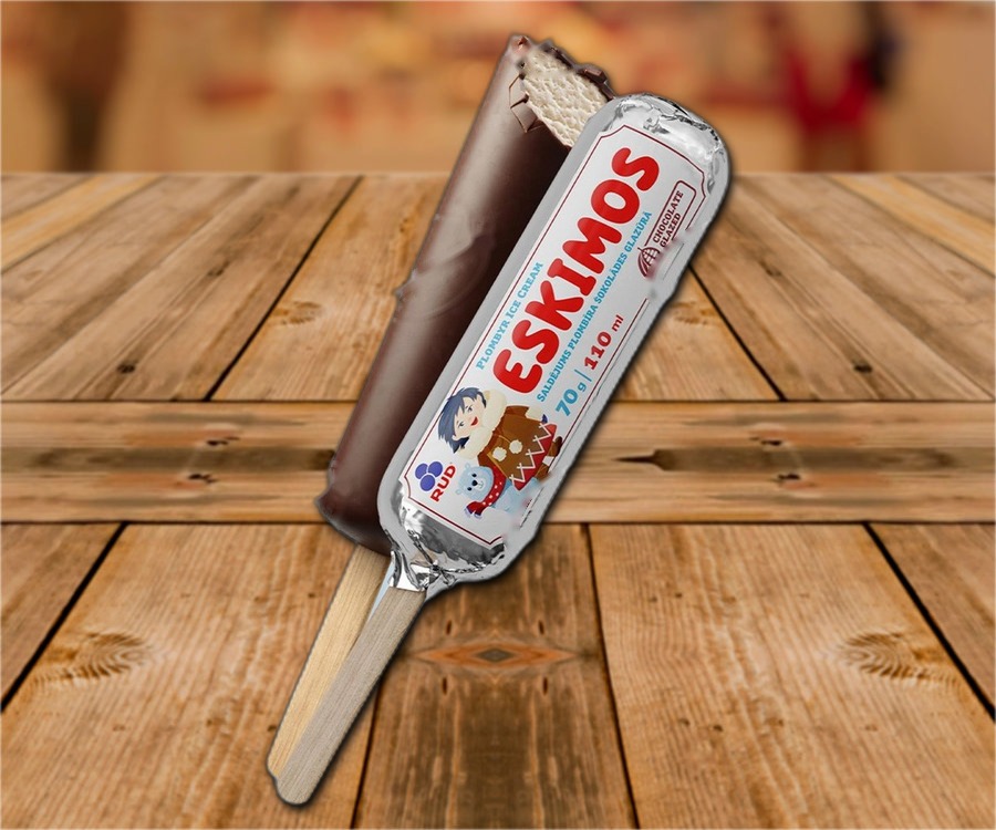 Ice cream in cocoa glaze, 110ml