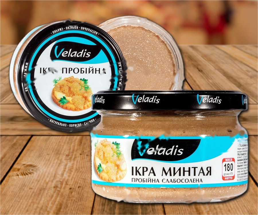 Alaska pollock caviar (Theragra chalcogramma)