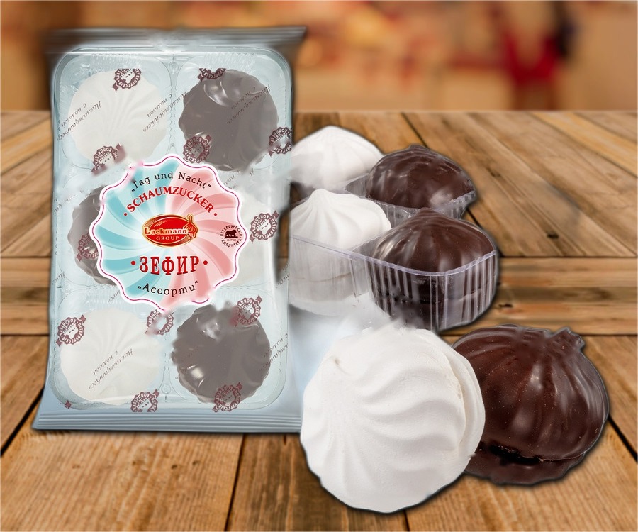Foam confectionery with cocoa fat icing