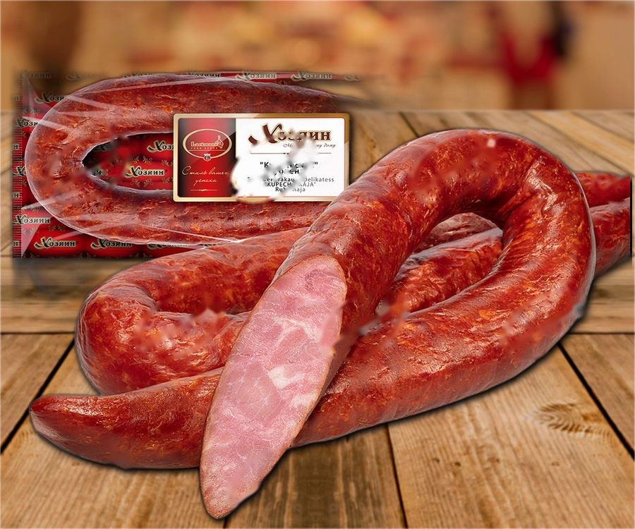 Cooked salami "Kupetscheskaja Rublenaja"