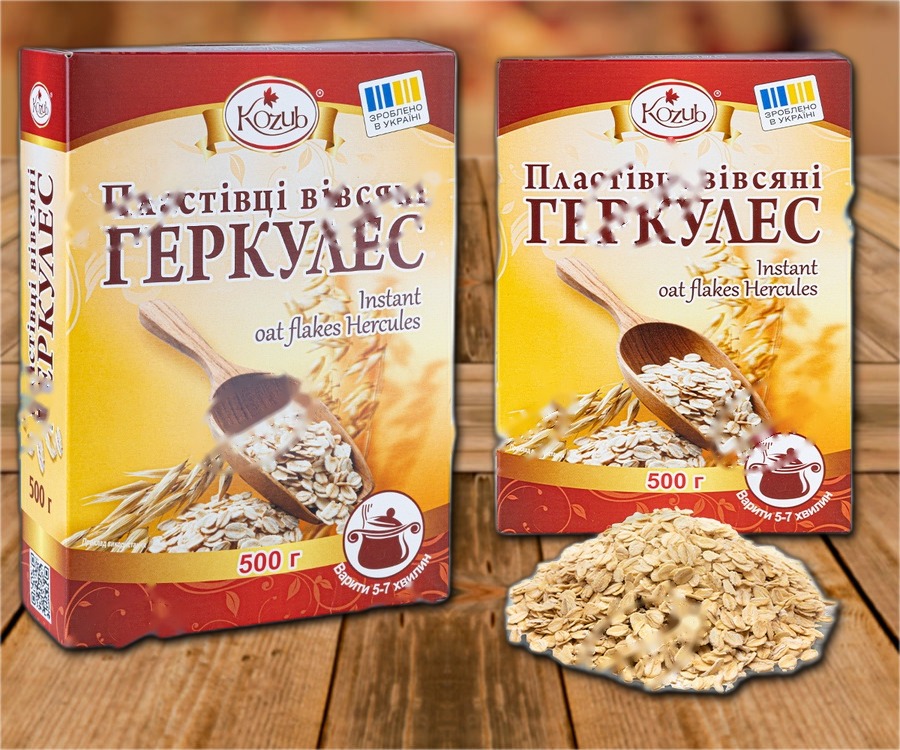 Oatmeal flakes "Hercules"