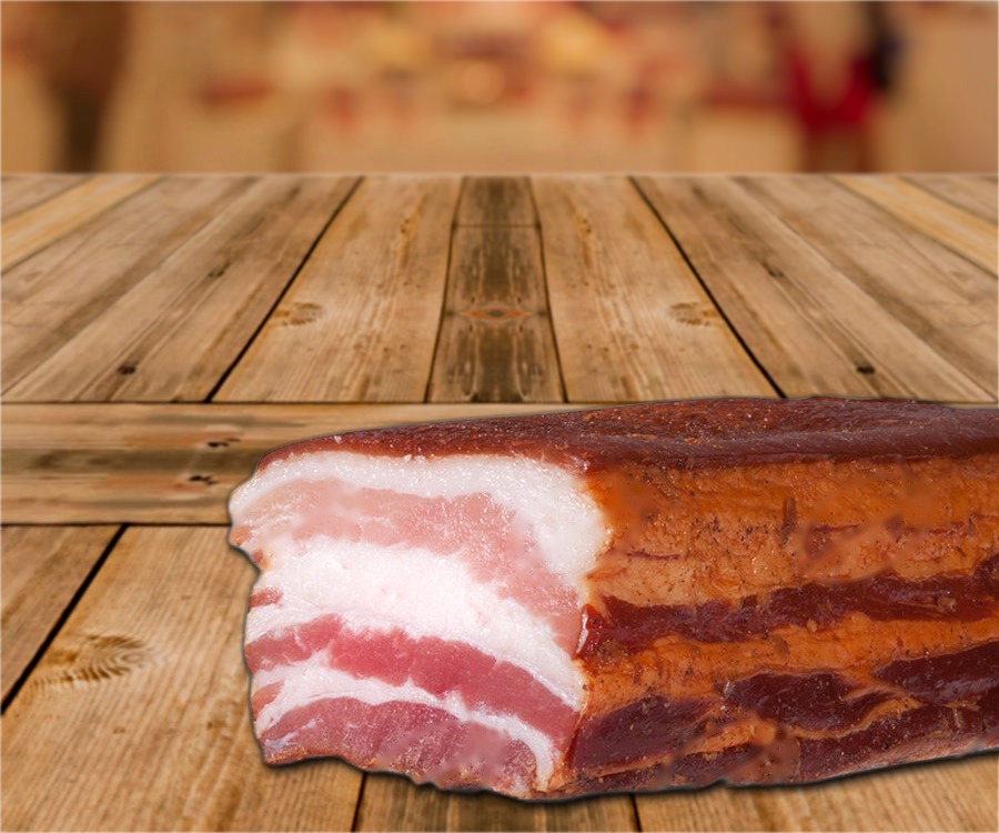 Smoked pork belly