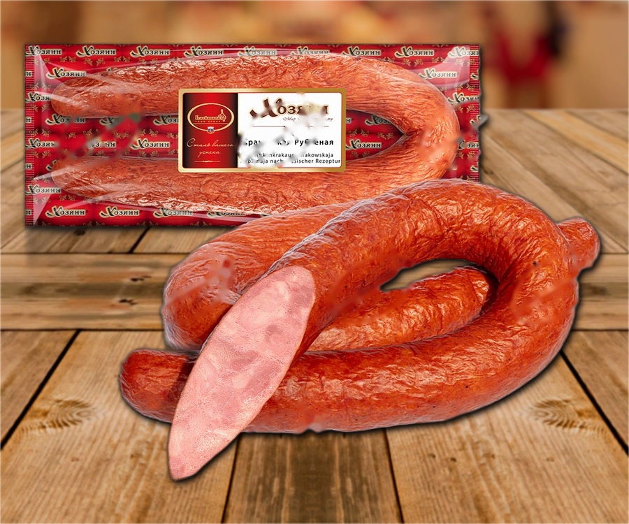 Smoked ham sausage