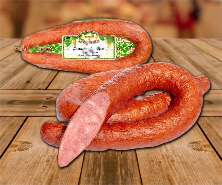 Cracow sausage Domashnyaya Rublenaya