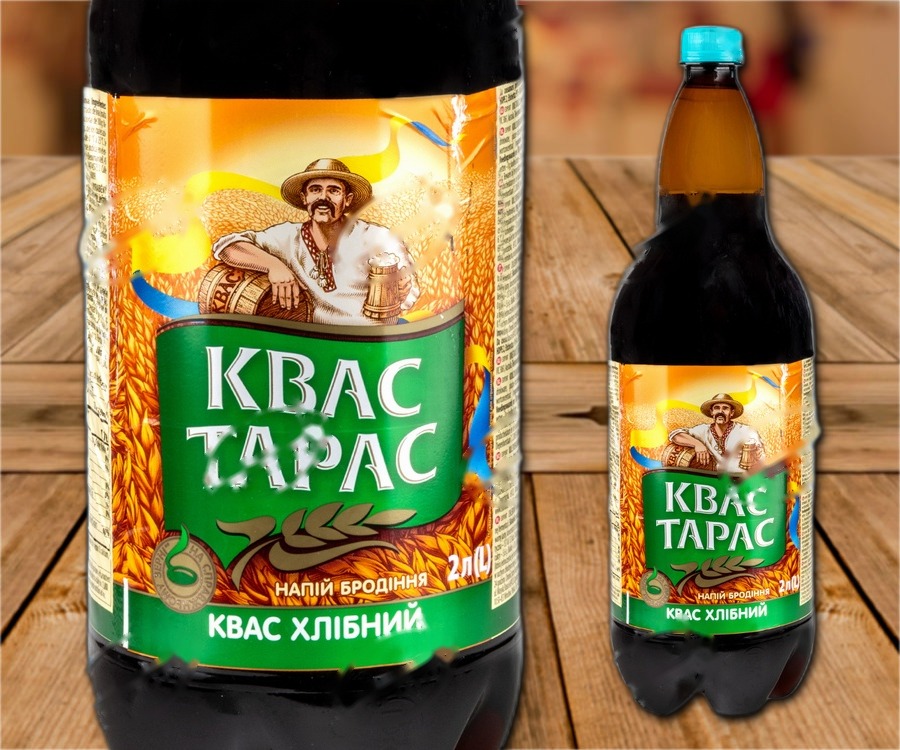 Malt drink "Taras" partially fermented, 2000ml