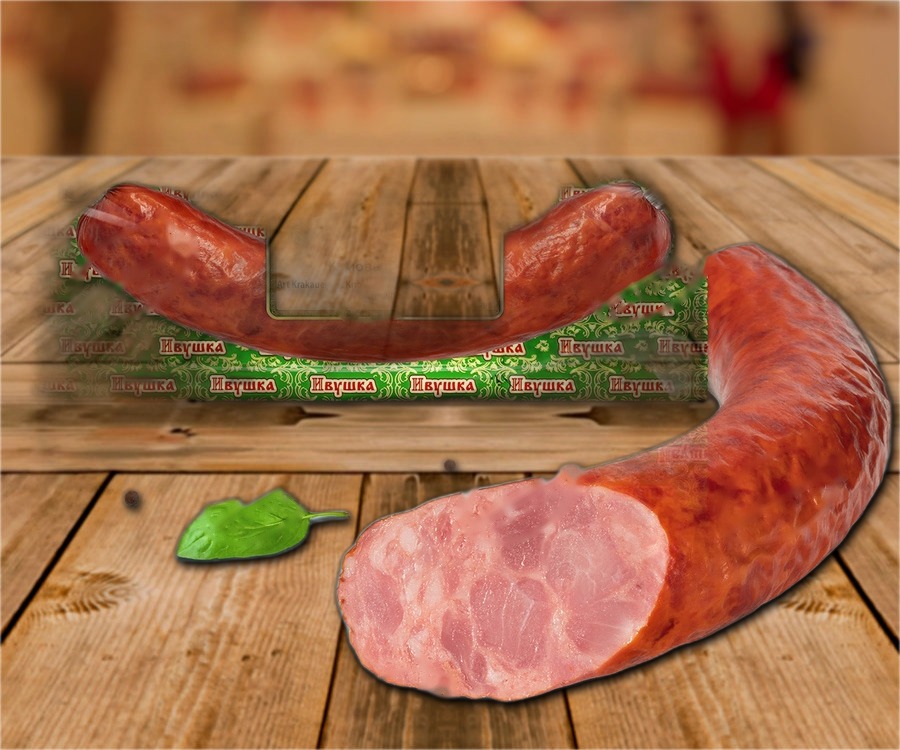 Cracow sausage Kumova with garlic